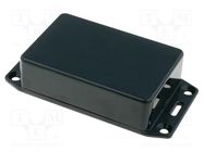 Enclosure: multipurpose; X: 56mm; Y: 85mm; Z: 25mm; 1591; ABS; black HAMMOND