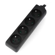 Power Strip Lanberg black - 4 sockets - 1,5m