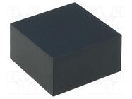 Enclosure: designed for potting; X: 40mm; Y: 40mm; Z: 20mm; ABS HAMMOND