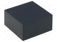 Enclosure: designed for potting; X: 40mm; Y: 40mm; Z: 20mm; ABS; 1596 HAMMOND