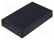 Enclosure: multipurpose; X: 140mm; Y: 220mm; Z: 40mm; 1599; ABS; black HAMMOND