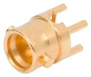 RF COAXIAL, SMPS PLUG, 50 OHM, PCB