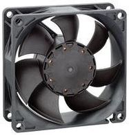 AXIAL FAN, DC, 80MM, 12V, 43DBA