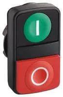 SW OPERATOR, NON ILLUMINATED, PB-GRN/RED