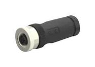 SENSOR CONNECTOR, M12, RCPT, 3POS