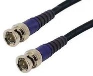 RF CABLE ASSEMBLY, BNC STR PLUG, 5M