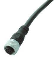 SENSOR CORD, 12P, M12 RCPT-FREE END, 20M