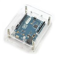 Case for Arduino Uno and Leonardo - open, transparent