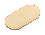 SMT CONTACT PAD, 2X1X0.10MM, OVAL