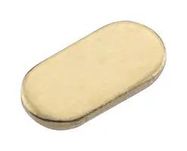 SMT CONTACT PAD, 2X1X0.2MM, OVAL