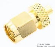 RF COAX ADAPTOR, MMCX FEMALE TO SMA MALE