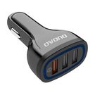 Car charger Dudao R7S 3x USB, QC 3.0, 18W (black), Dudao