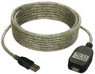USB CABLE, 2.0 A PLUG-A RCPT, 5M