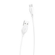 USB to USB-C cable Dudao L4T 2.4A 1m (white), Dudao