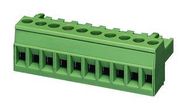 TERMINAL BLOCK, PLUGGABLE, 12POS, 12AWG