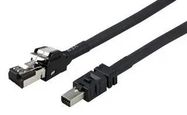 PATCH CORD, MINI IO TYPE I-RJ45 PLUG, 3M