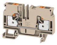 TERMINAL BLOCK, DIN RAIL, 2POS, 8AWG