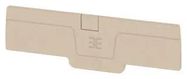 END PLATE, TEST DISCONN TB, BEIGE
