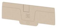 END PLATE, PE TERMINAL BLOCK, BEIGE