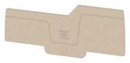 END PLATE, TERMINAL BLOCK, BEIGE