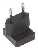 INTERCHANGEABLE AC INPUT PLUG, BLK, EU