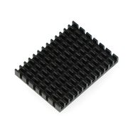 Heatsink 40x30x5mm for Raspberry Pi 4 with thermoconductive tape - black