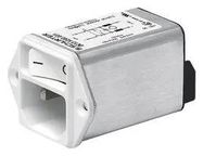 IEC INLET C14/C18 W/ FILTER, M5, 2A, QC