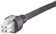 CABLE ASSY, 4P, RCPT-RCPT, 2M