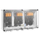 Combiner Box (Photovoltaik), 1000 V, 3 MPPT's, 3 Inputs / 3 Outputs per MPPT, Surge protection I / II, Cable gland Weidmuller