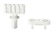FIVE NAIL HOLDER, 1-INCH, ABS, WHITE