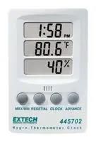 HYGRO-THERMOMETER CLOCK, RH/TEMP