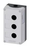 ENCLOSURE, 3 COMMAND POINT, METAL, GRY