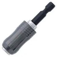 IMPACT BIT HOLDER, 1/4" HEX, 2.4" L