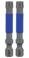 IMPACT BIT, T40, 1/4" DR, 2" LG, 2PK