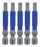 IMPACT BIT, T25, 1/4" DR, 2" LG, 5PK