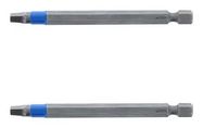 IMPACT BIT, SQ2, 1/4" DR, 3.5" LG, 2PK