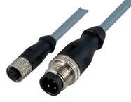 CABLE ASSY, 3POS, RCPT-PLUG, 16.4 
