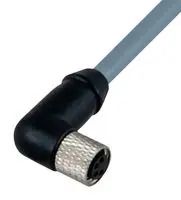 CABLE ASSY, 4P, R/A RCPT-FREE END, 6.6 