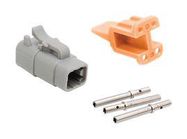 AUTOMOTIVE CONNECTOR, PLUG, 4POS, 7.5A