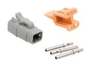 AUTOMOTIVE CONNECTOR, PLUG, 4POS, 7.5A