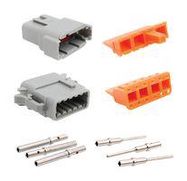 PLUG & RCPT CONNECTOR KIT, THERMOPLASTIC