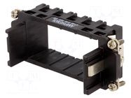 Frame for modules; female; size E16; C146,heavy|mate M AMPHENOL