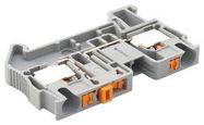 TERMINAL BLOCK, DIN RAIL, 2POS, 10AWG