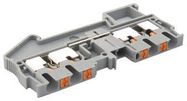 TERMINAL BLOCK, DIN RAIL, 4POS, 12AWG