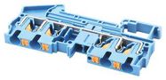 TERMINAL BLOCK, DIN RAIL, 4POS, 10AWG