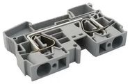 TERMINAL BLOCK, DIN RAIL, 2POS, 4AWG