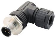 SENSOR CONNECTOR, M12, PLUG, 5POS