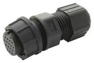 CIRCULAR CONNECTOR, RCPT, 18POS, CABLE