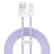 USB cable for Lightning Baseus Dynamic 2 Series, 2.4A, 2m (purple), Baseus