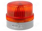 Signaller: lighting; continuous light; orange; WLG; 12÷240VDC AUER SIGNAL